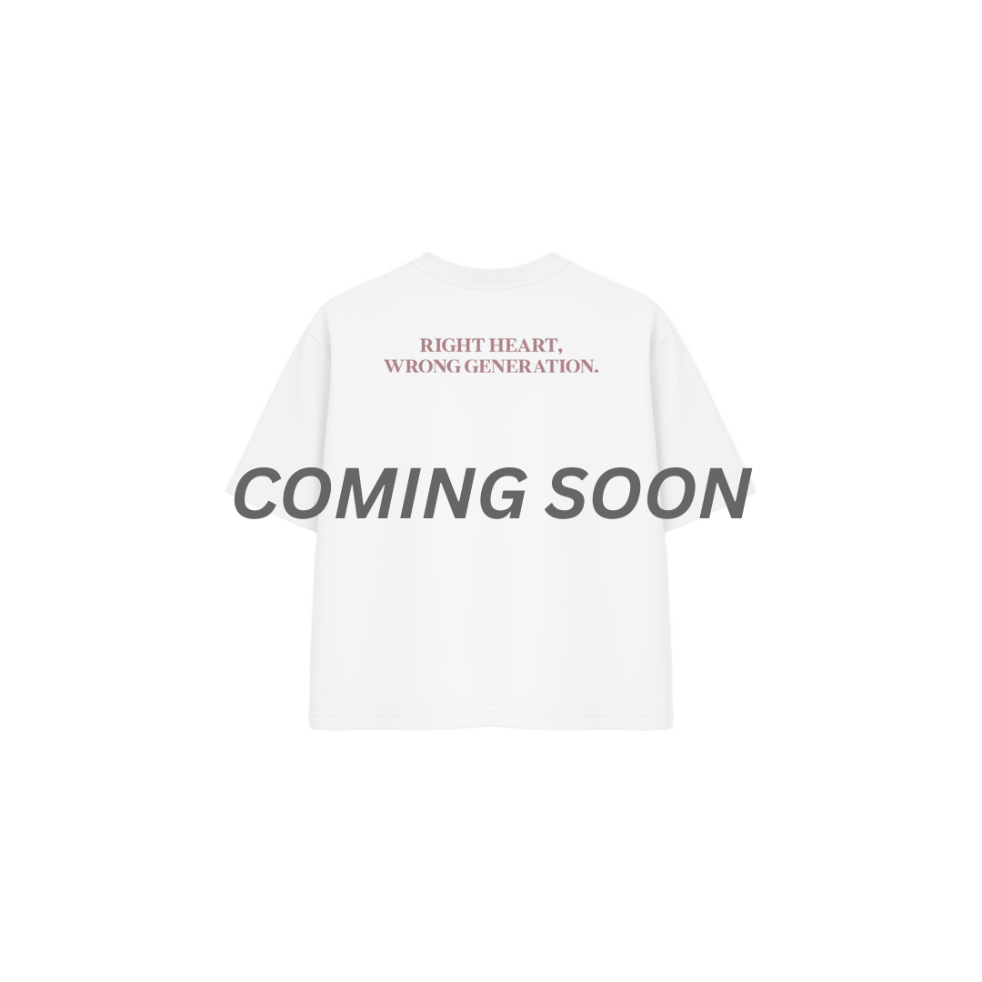 Right Heart- White/Maroon