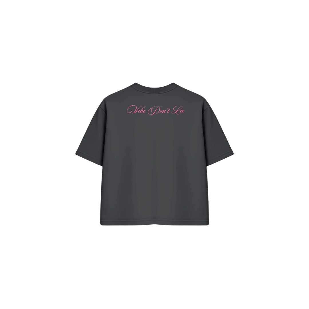 Cloudline Tee- Charcoal