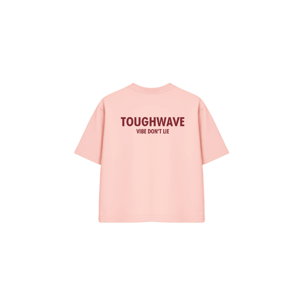 Peaches Tee- Pink