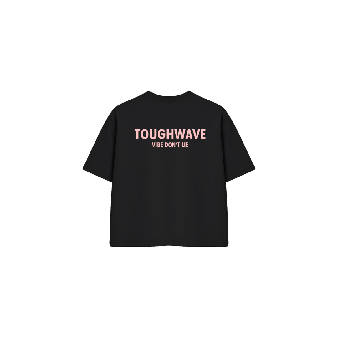 Peaches Tee- Black