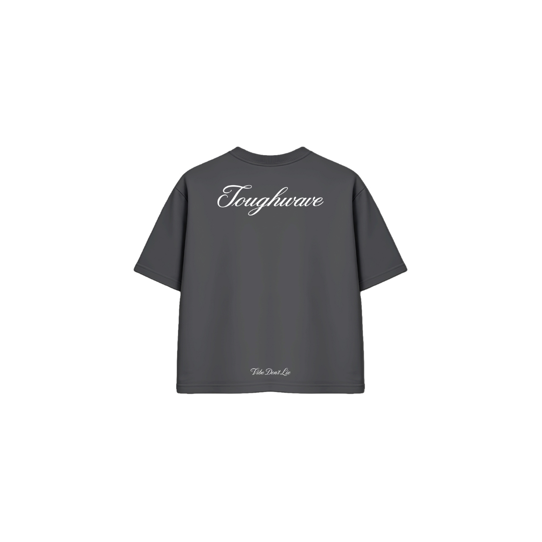 Day and Night Tee- Charcoal
