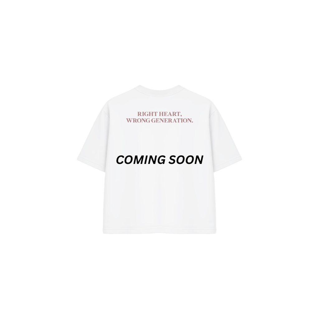 Right Heart- White/Maroon