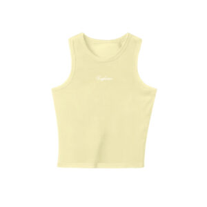 Tank Crop Top - Yellow